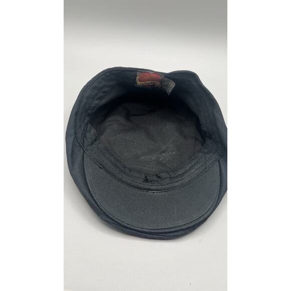 Ed Hardy Stewed Screwed Tattooed Dempsy Flat‎ Hat Pinup Girl One Size Adult Y2K - Picture 7 of 8